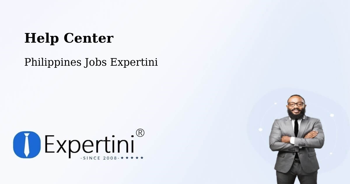 Help Center – Zaragoza - Philippines Jobs Expertini