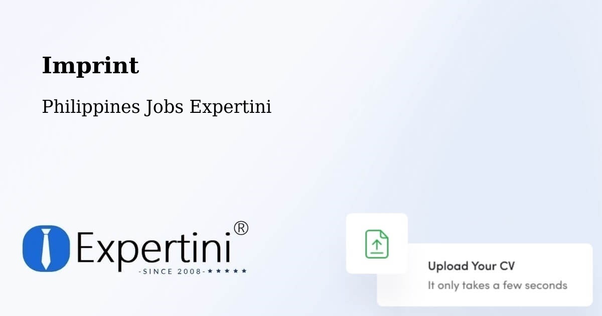 Imprint – Zaragoza - Philippines Jobs Expertini