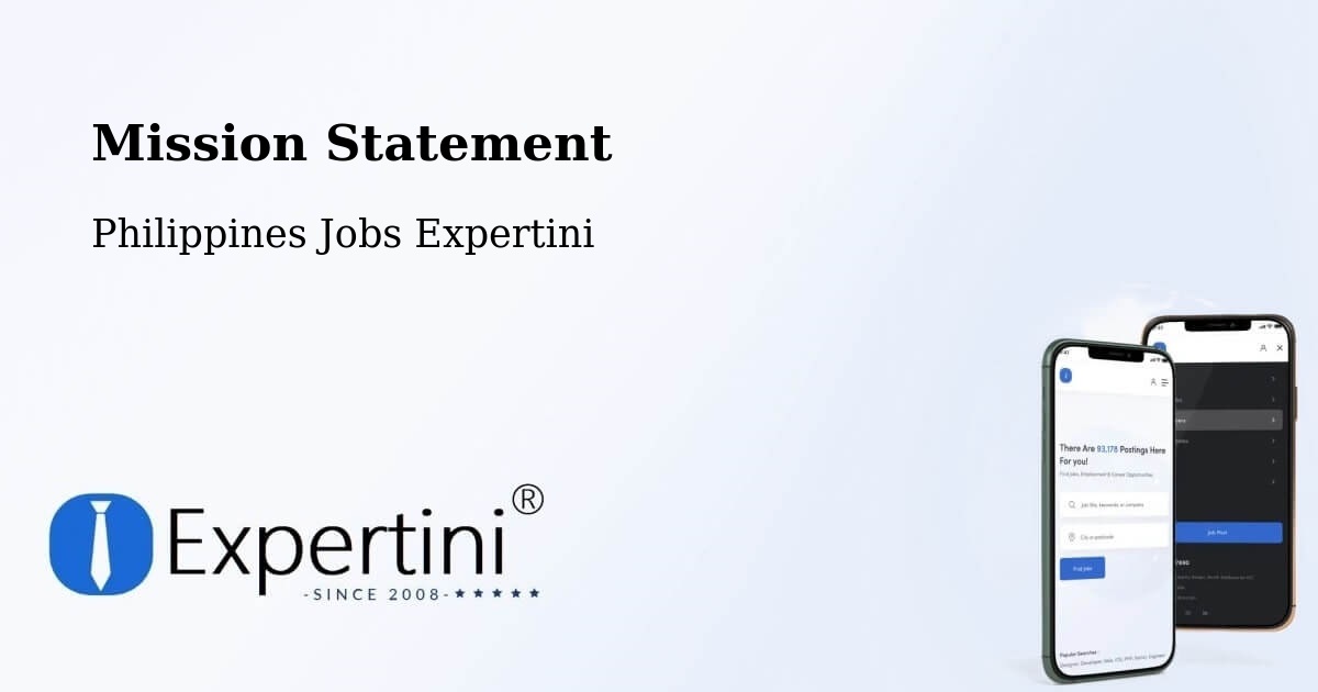 Corporate Mission – Zaragoza - Philippines Jobs Expertini
