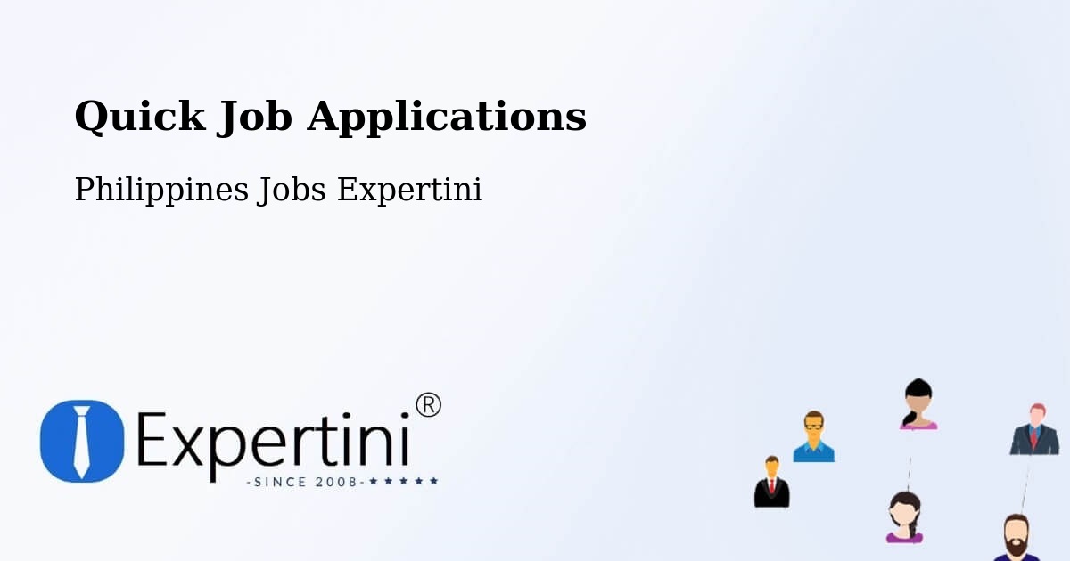 Quick Apply Feature – Zaragoza - Philippines Jobs Expertini