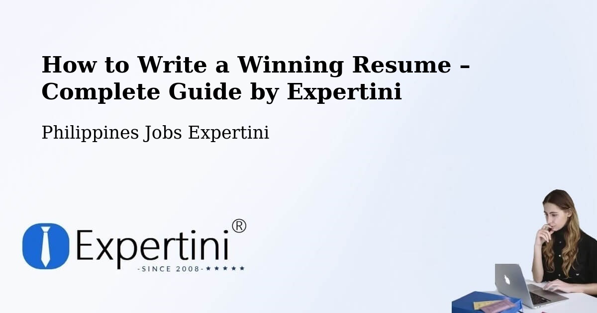 Resume Writing Guide for Job Seekers – Zaragoza - Zaragoza, Philippines Jobs Expertini