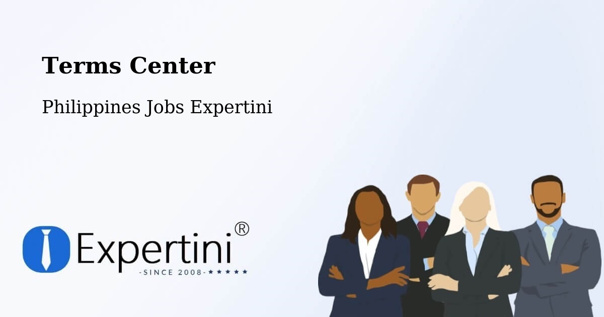 Terms of Service – Zaragoza - Philippines Jobs Expertini